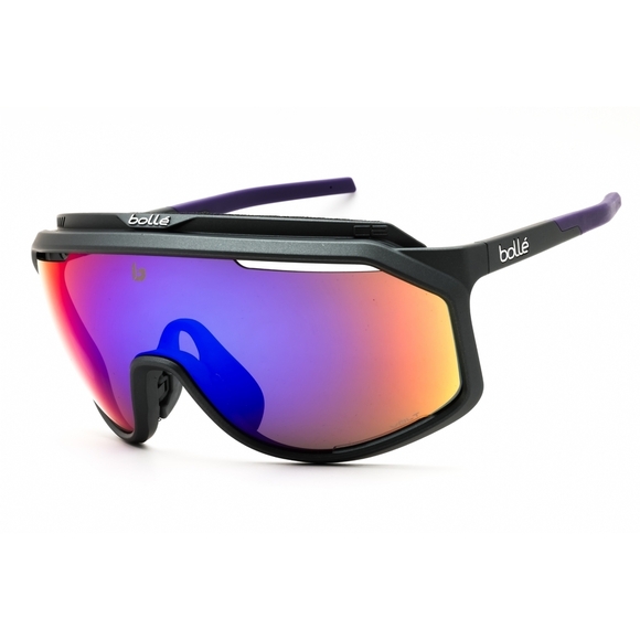 NWT Bolle CHRONOSHIELD-BS018012 143mm Titanium Matte Sunglasses